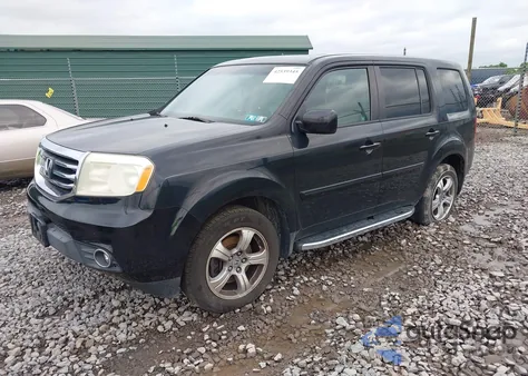 2012 Honda Pilot Ex-L from USA, damaged, VIN 5FNYF3H56CB015238